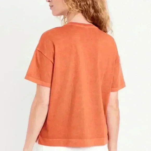 Old Navy Plus Size Vintage Crew-Neck T-Shirt in Color: Spice Level  - Size 2x - Picture 9 of 15